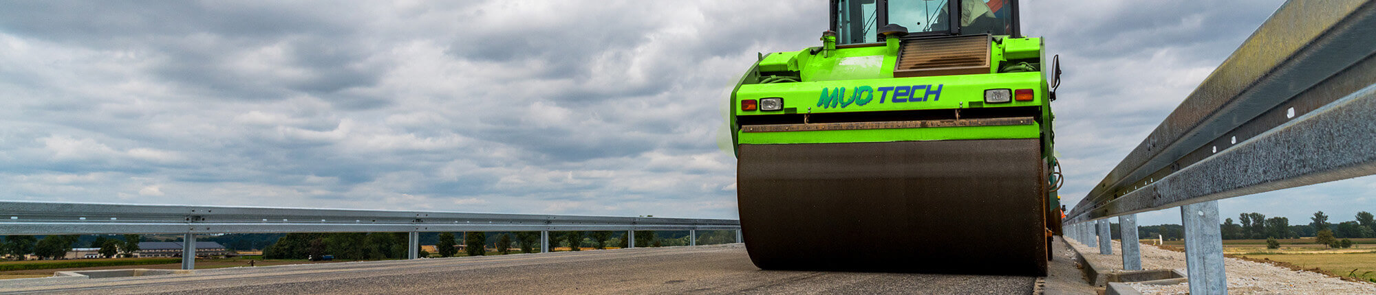 A mudtech commercial asphalt repair job