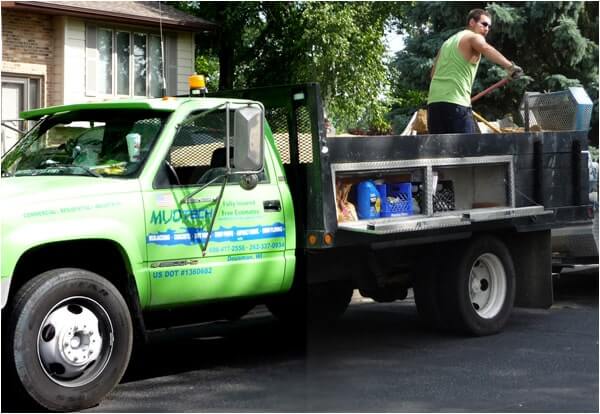 Professional asphalt and concrete repair companies are easily identified with trucks that Identify them - Mudtech is proud of our work and will be there for you as the years go by! MUDTeCH Concrete and Asphalt repair truck